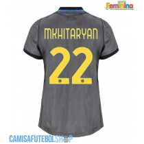 Camisa de time de futebol Inter Milan Henrikh Mkhitaryan #22 Replicas 3º Equipamento Feminina 2026-27 Manga Curta